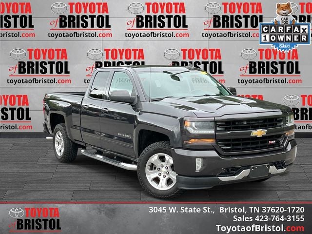 2016 Chevrolet Silverado 1500 LT LT2 in Tungsten Metallic — front three-quarter view