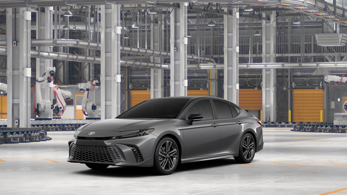 2026 Toyota Camry XSE in Heavy Metal With Midnight Black Metallic Roof <a role='button' class='viewDgDisclaimersButton'...