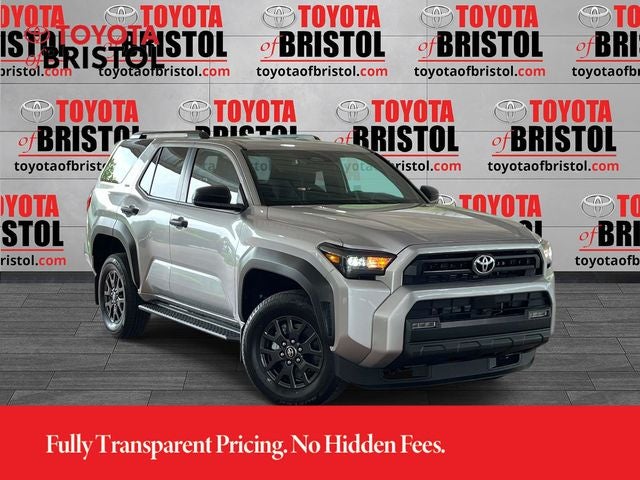 2026 Toyota 4Runner SR5 in Cutting Edge — front three-quarter view