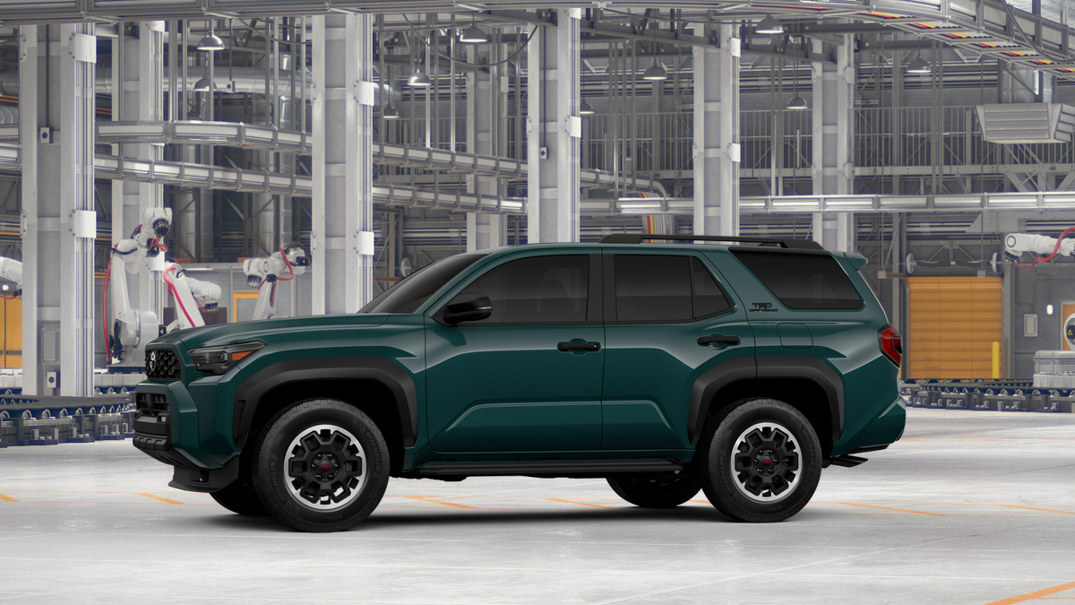 2026 Toyota 4Runner — rear three-quarter view