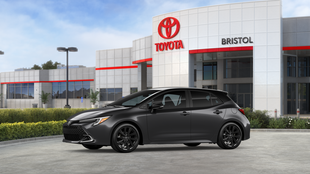 2026 Toyota Corolla Hatchback — rear three-quarter view